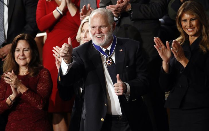 Rush Limbaugh Receives the Presidential Medal of Freedom at the State of the Union